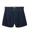 Frame Belt Loop Shorts In Blue