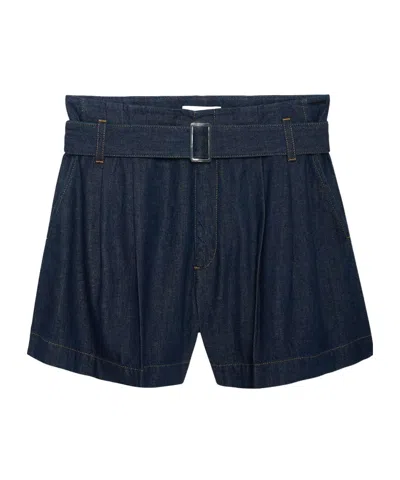Frame Belt Loop Shorts In Blue
