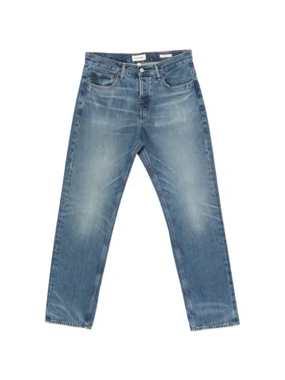 Frame Belt-loops Jeans In Blue