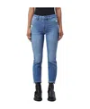 Frame Belt Ring Jeans In Blue