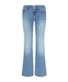 Frame Belt-loop Jeans In Blue