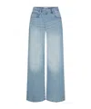 Frame Belt-loop Jeans In Blue