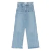 Frame Belt-loops Jeans In Blue