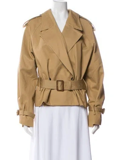 Pre-owned Frame Biker Jacket In Neutral