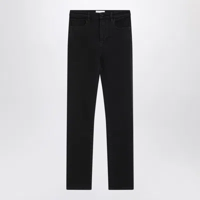 Frame Black Straight-leg Jeans The Pencil