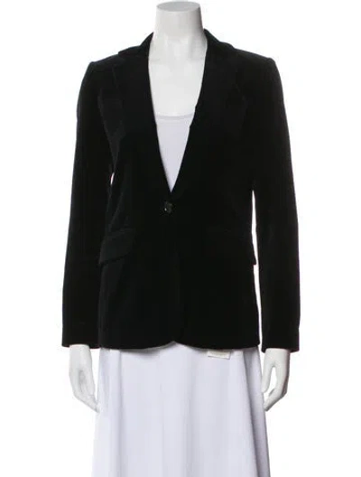 Pre-owned Frame Blazer In Black