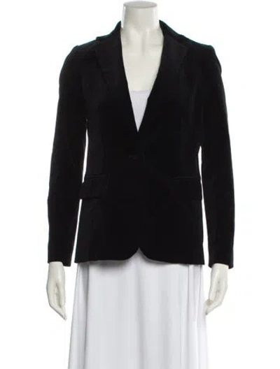 Pre-owned Frame Blazer In Black