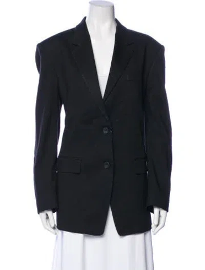 Pre-owned Frame Blazer In Black