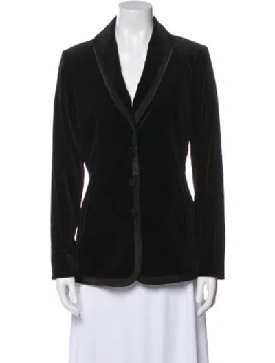Pre-owned Frame Blazer In Black