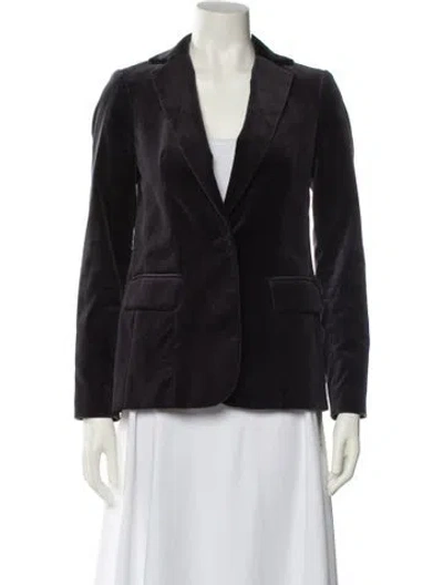 Pre-owned Frame Blazer In Black