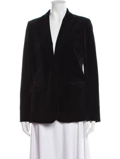 Pre-owned Frame Blazer In Black