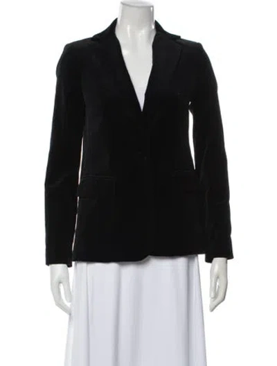 Pre-owned Frame Blazer In Black