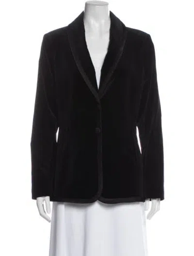 Pre-owned Frame Blazer In Black