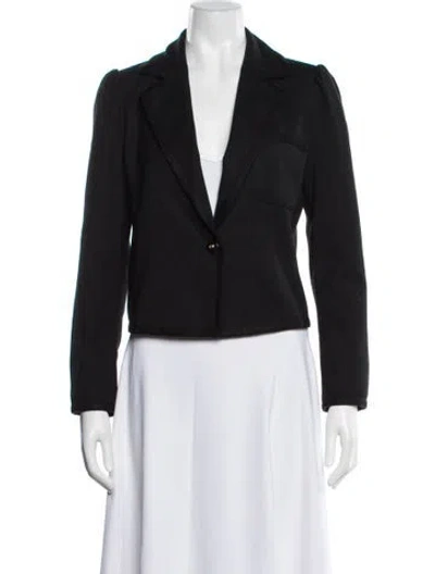Pre-owned Frame Blazer In Black