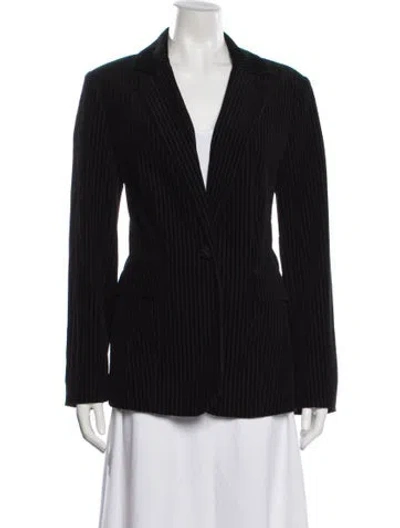 Pre-owned Frame Blazer In Black
