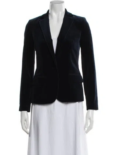 Pre-owned Frame Blazer In Black