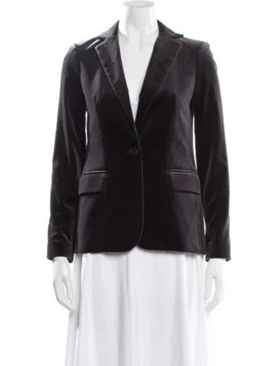 Pre-owned Frame Blazer In Black