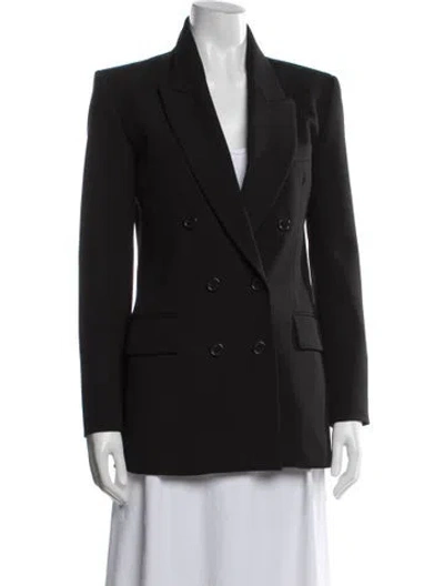 Pre-owned Frame Blazer In Black