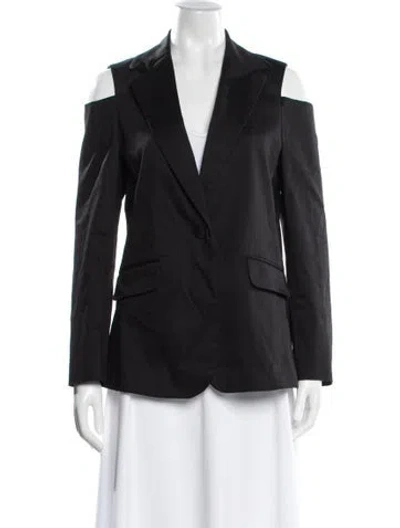 Pre-owned Frame Blazer In Black