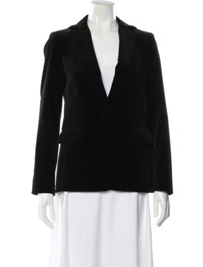 Pre-owned Frame Blazer In Black