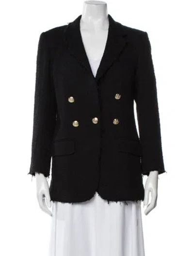 Pre-owned Frame Blazer In Black
