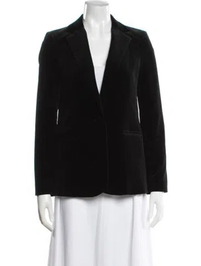 Pre-owned Frame Blazer In Black
