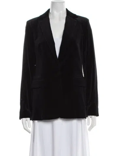 Pre-owned Frame Blazer In Black