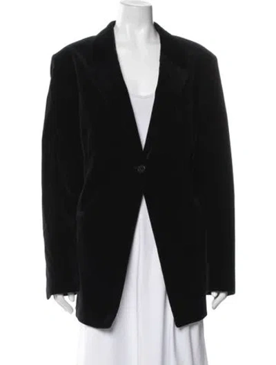 Pre-owned Frame Blazer In Black