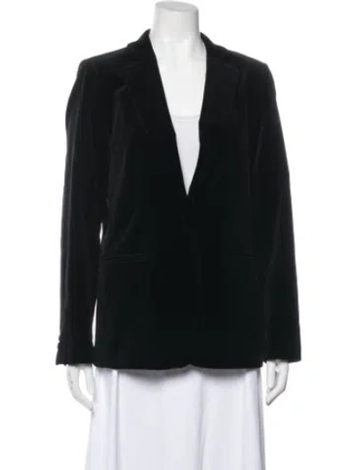 Pre-owned Frame Blazer In Black