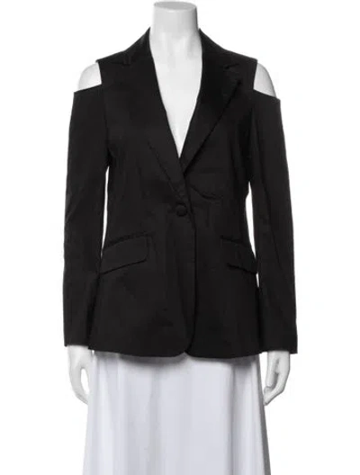 Pre-owned Frame Blazer In Black