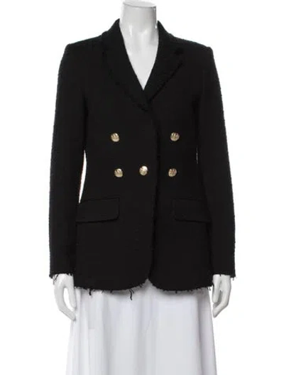 Pre-owned Frame Blazer In Black
