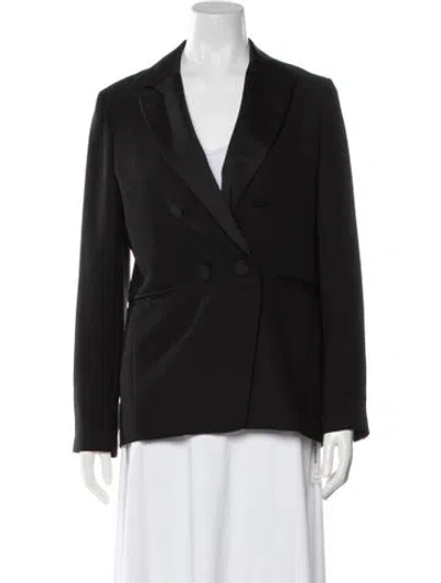 Pre-owned Frame Blazer In Black