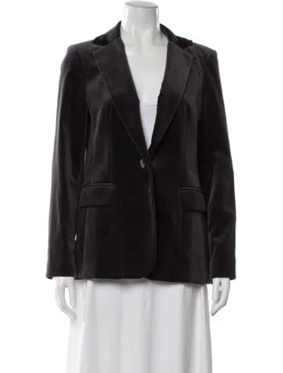 Pre-owned Frame Blazer In Black
