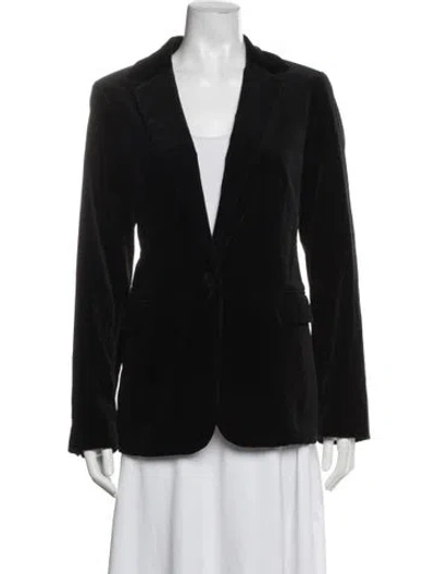 Pre-owned Frame Blazer In Black