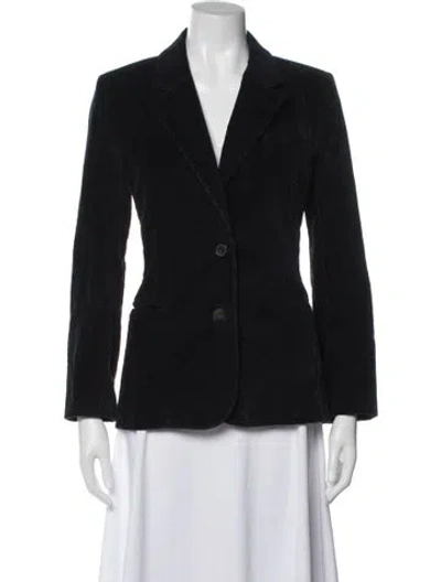 Pre-owned Frame Blazer In Black