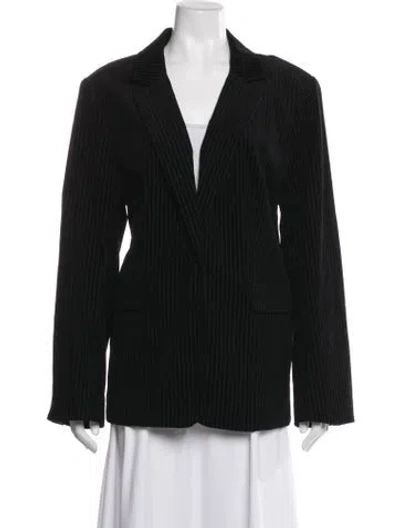 Pre-owned Frame Blazer In Black