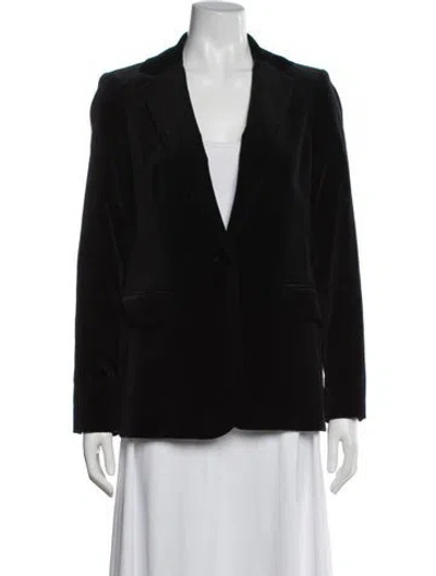 Pre-owned Frame Blazer In Black