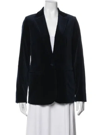 Pre-owned Frame Blazer In Black