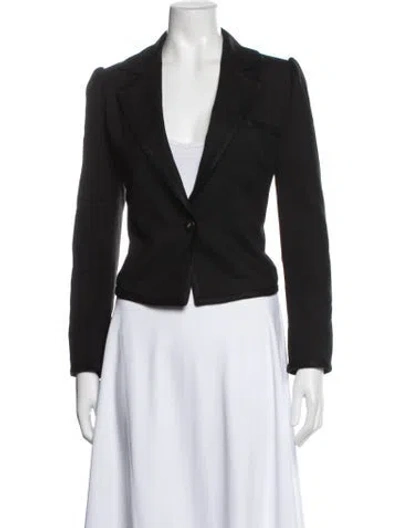 Pre-owned Frame Blazer In Black