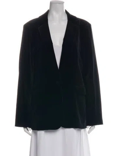 Pre-owned Frame Blazer In Black