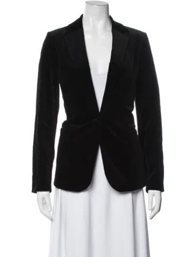 Pre-owned Frame Blazer In Black