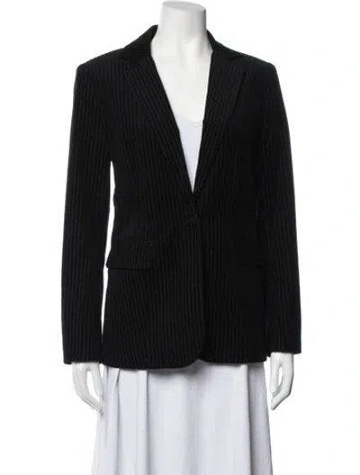 Pre-owned Frame Blazer In Black
