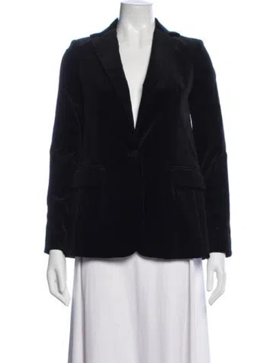 Pre-owned Frame Blazer In Black
