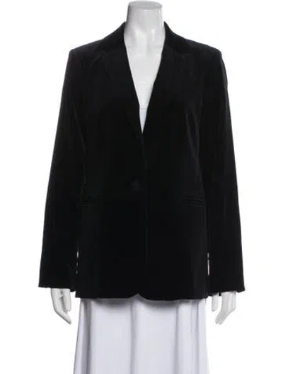 Pre-owned Frame Blazer In Black