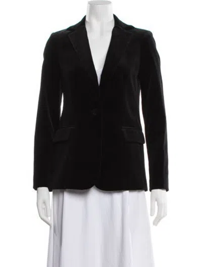 Pre-owned Frame Blazer In Black
