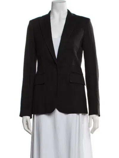 Pre-owned Frame Blazer In Black