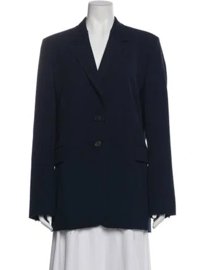 Pre-owned Frame Blazer In Blue