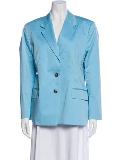 Pre-owned Frame Blazer In Blue