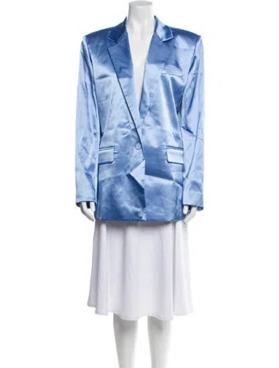 Pre-owned Frame Blazer In Blue