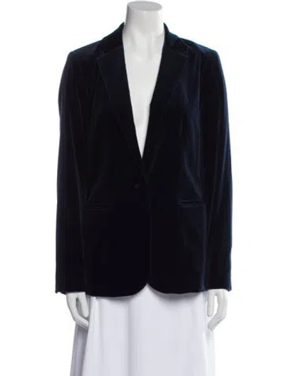 Pre-owned Frame Blazer In Blue